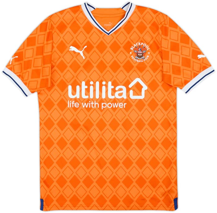 2022-23 Blackpool Home Shirt #16 - 7/10 - (S)