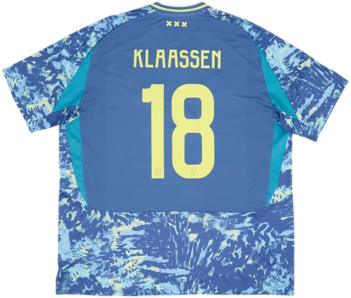 Camiseta de visitante del Ajax 2024-25 Klaassen #18 (XXL)