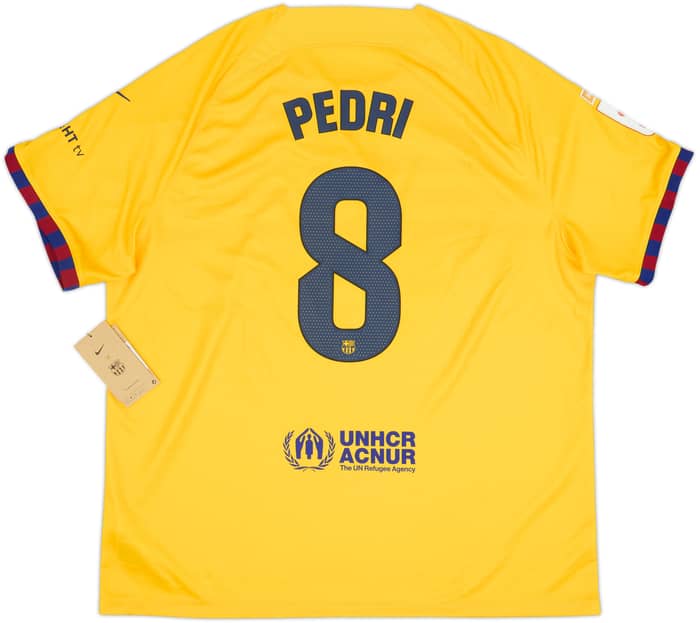 2023-24 Barcelona Fourth Shirt Pedri #8 (XXL)