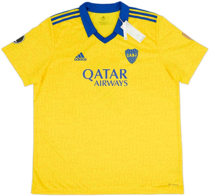 2022 Boca Juniors Third Shirt Zeballos #7 (XXL)