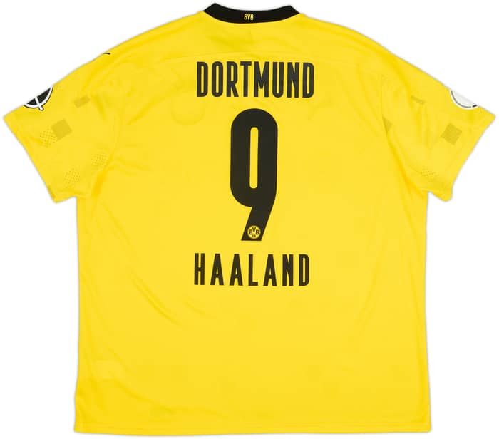 2020-21 Borussia Dortmund Cup Shirt Haaland #9 (3XL)