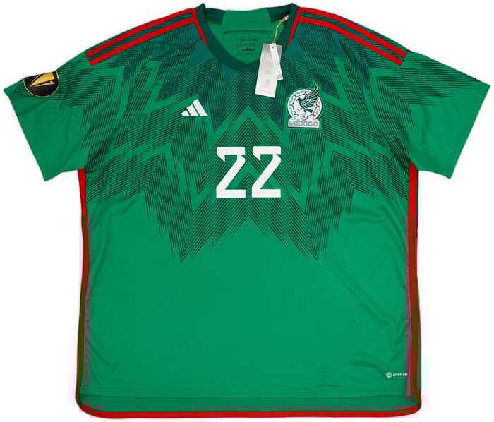 2022 Mexico Home Shirt H. Lozano #22 (3XL)