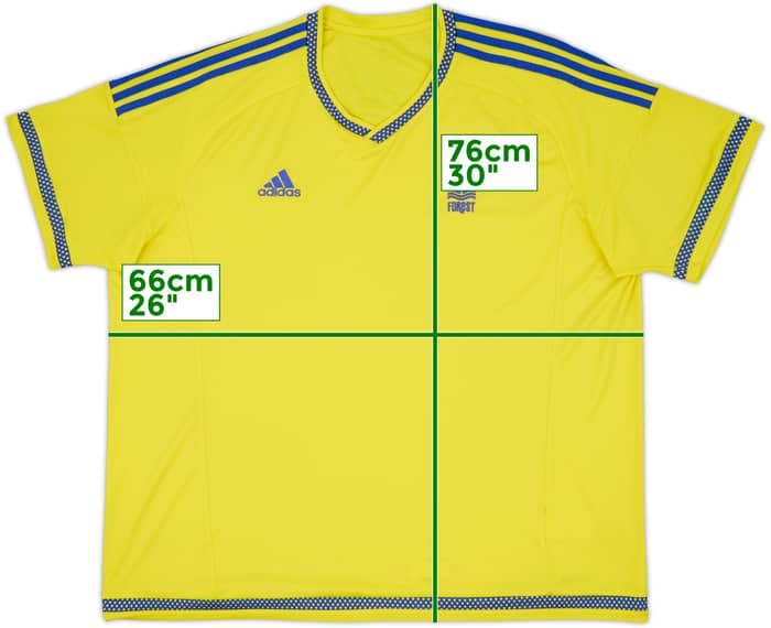 2015-16 Nottingham Forest Away Shirt - 7/10 - (3XL)