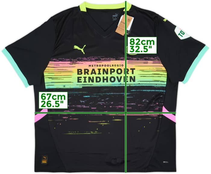 Camiseta de visitante del PSV 2024-25 (3XL)