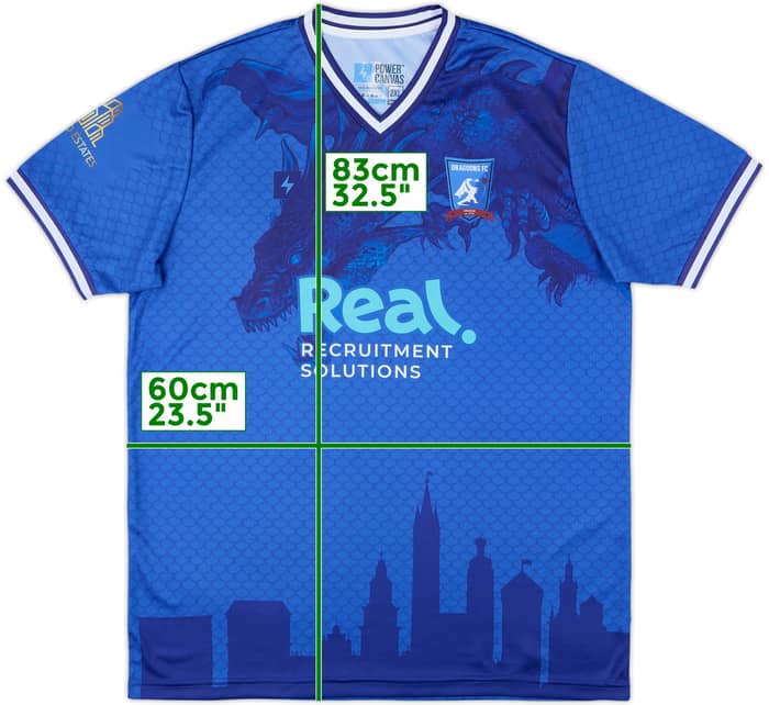 2022-24 Dragoons FC Home Shirt - 10/10 - (XXL)