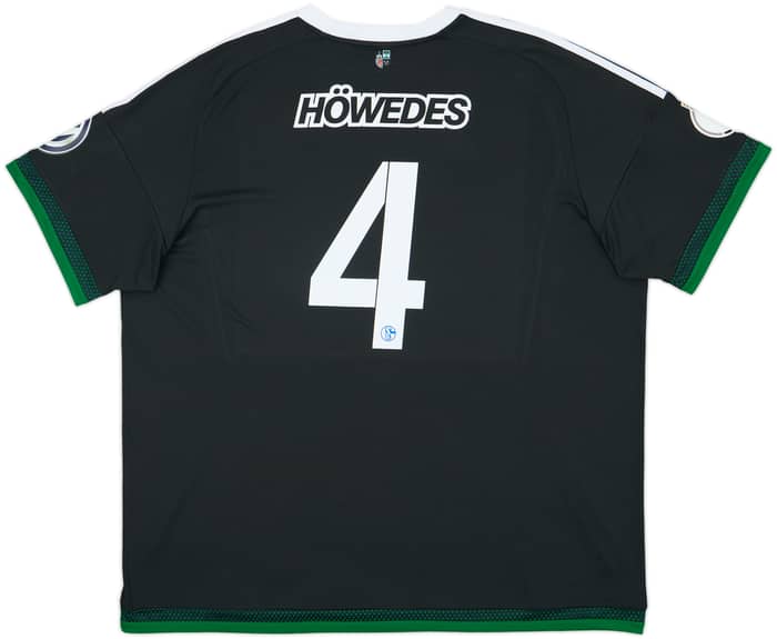 2015-17 Schalke Third Shirt Howedes #4 - 9/10 - (3XL)