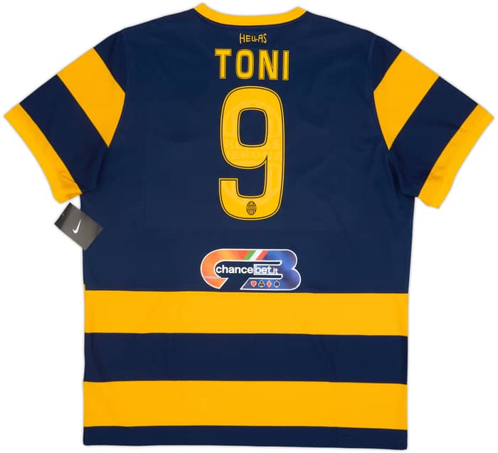 2016-17 Hellas Verona Home Shirt Toni #9 (XXL)