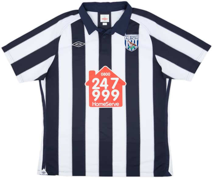 2010-11 West Brom Home Shirt Vela #18 - 6/10 - (L)