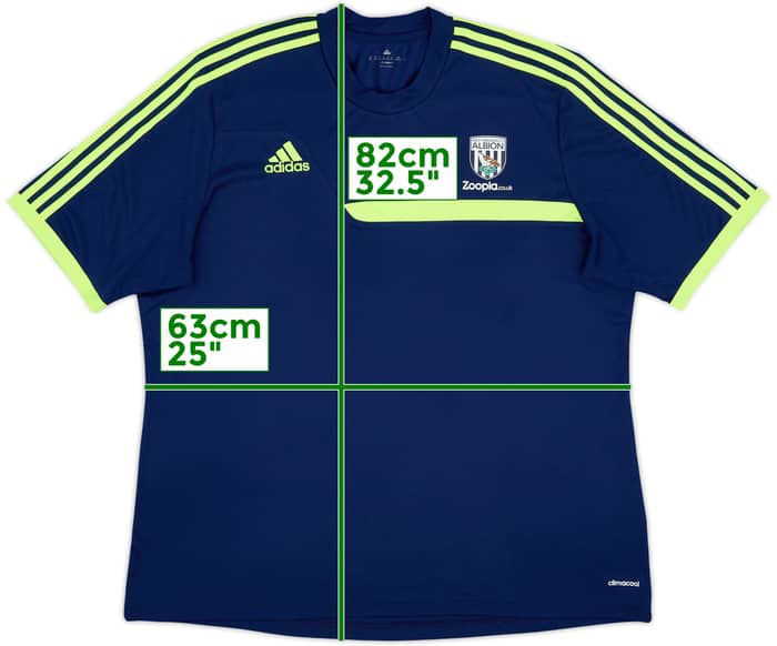 2013-14 West Brom adidas Training Shirt - 9/10 - (XXL)