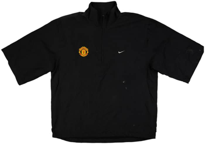 2005-06 Manchester United Nike Golf 1/4 Zip S/S Drill Top - 7/10 - (XL)