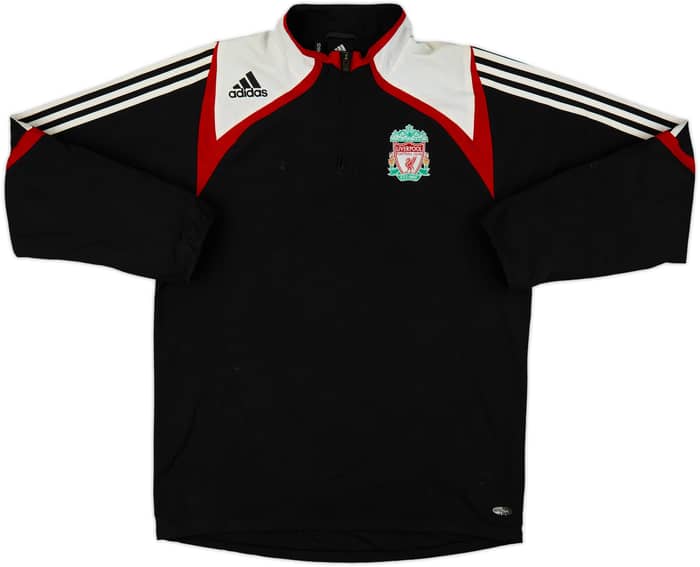 2007-08 Liverpool adidas 1/4 Zip Training Top - 5/10 - (M)