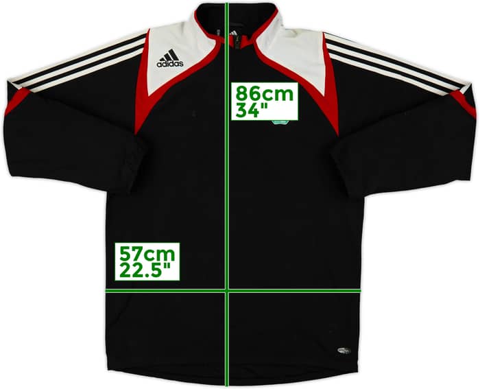 2007-08 Liverpool adidas 1/4 Zip Training Top - 5/10 - (M)