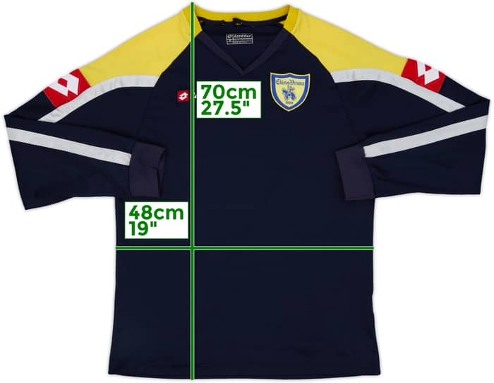 2004-05 Chievo Verona Lotto Training L/S Shirt - 5/10 - (M)