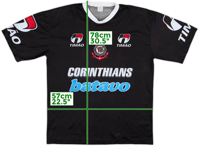 2000 Corinthians Timao Fan Shirt - 8/10 - (XXL)