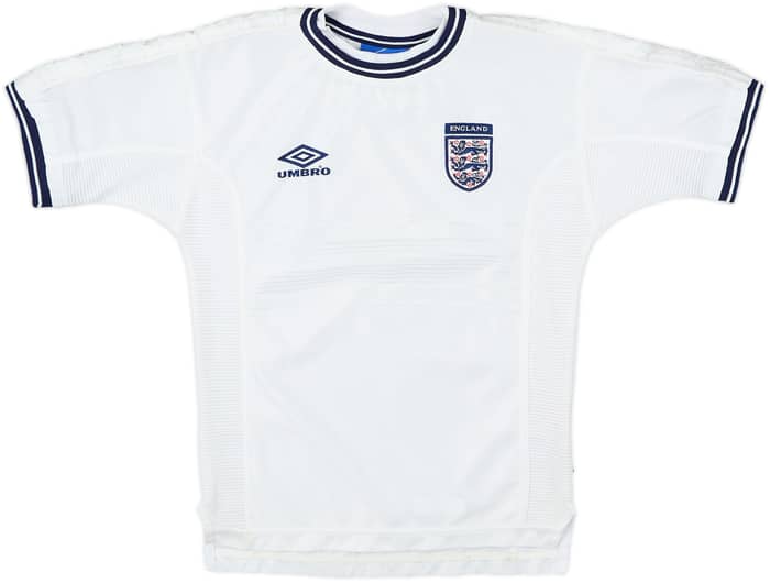 1999-01 England Home Shirt - 6/10 - (L.Boys)