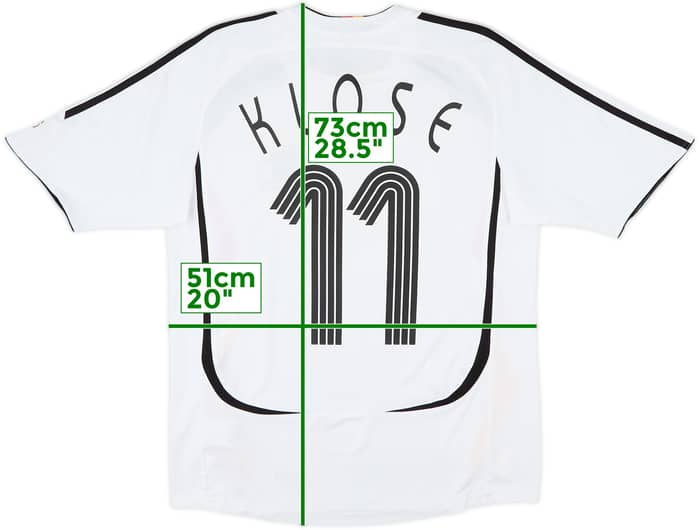 2005-07 Germany Home Shirt Klose #11 - 8/10 - (S)