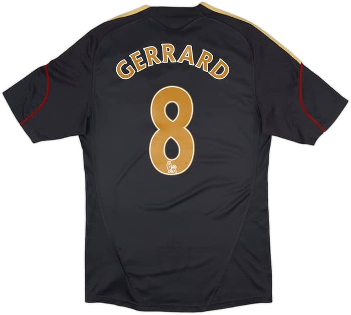 2009-10 Liverpool Away Shirt Gerrard #8 - 6/10 - (M)