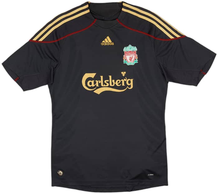 2009-10 Liverpool Away Shirt Gerrard #8 - 6/10 - (M)