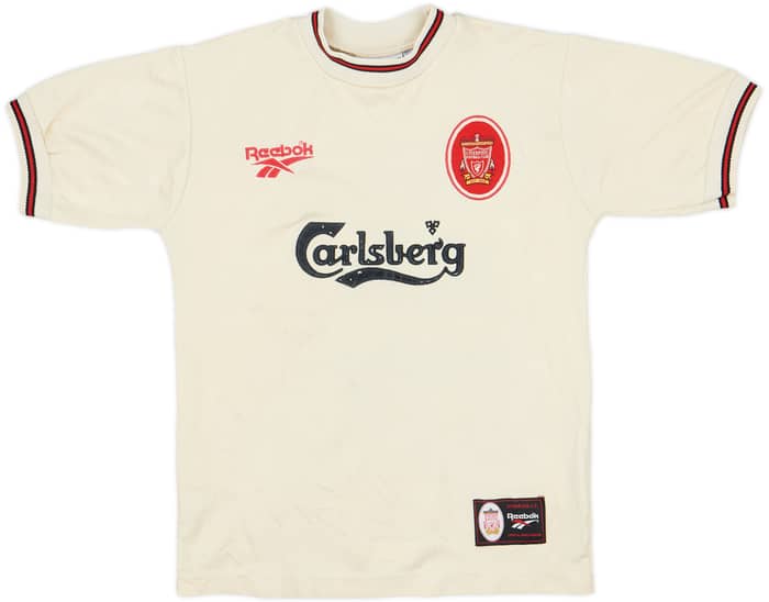 1996-97 Liverpool Away Shirt - 6/10 - (M.Boys)