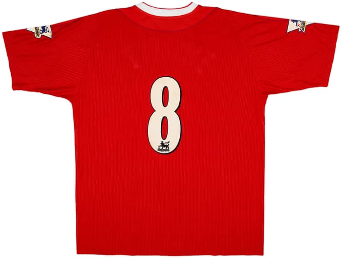 2002-04 Liverpool Home Shirt #8 - 4/10 - (XL)