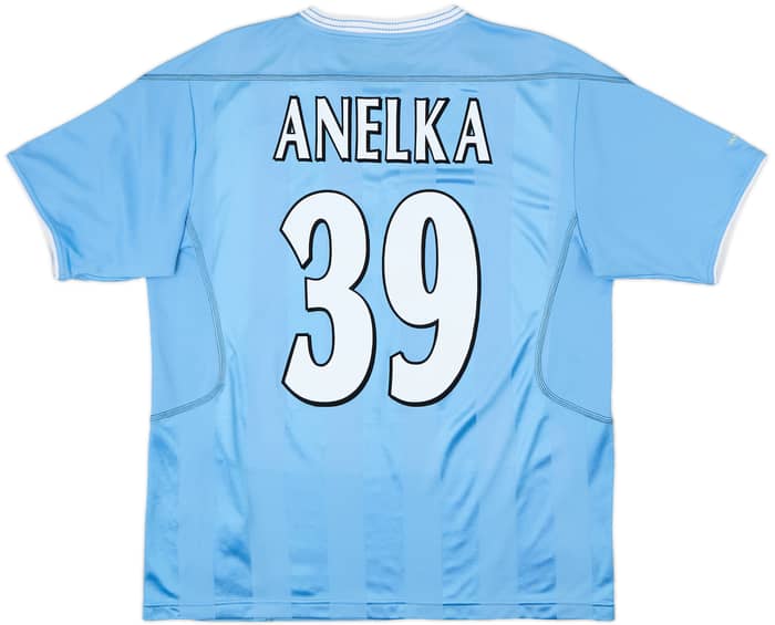 2003-04 Manchester City Home Shirt Anelka #39 - 6/10 - (M)