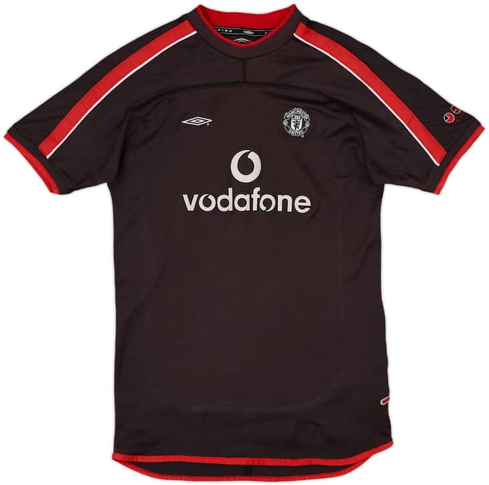 2000-01 Manchester United Umbro Training Shirt - 7/10 - (XL.Boys)