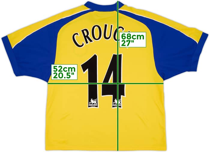 2004-06 Southampton Away Shirt Crouch #14 - 9/10 - (M)