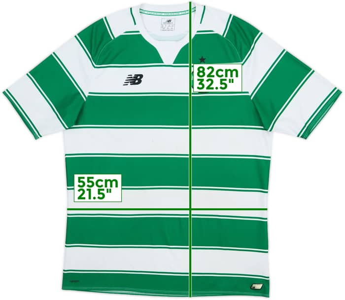 2015-16 Celtic Home Shirt - 7/10 - (XL)