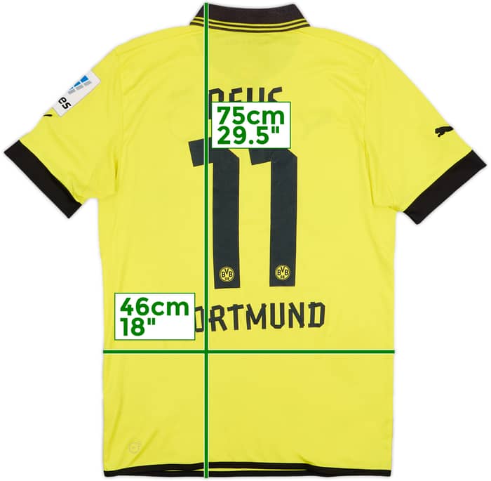 2012-13 Borussia Dortmund Home Shirt Reus #11 - 7/10 - (M)