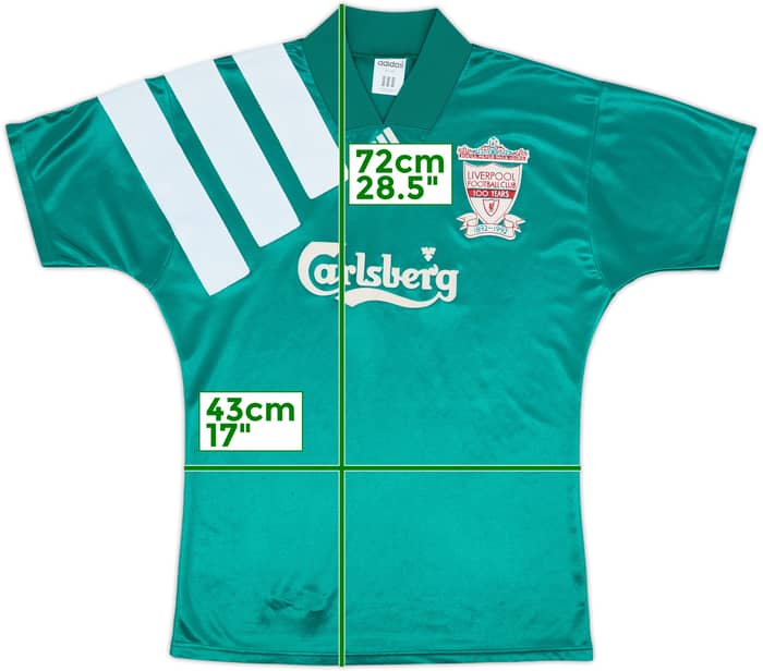 1992-93 Liverpool Centenary Away Shirt - 8/10 - (S)