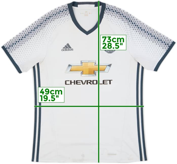 2016-17 Manchester United Third Shirt - 3/10 - (M)