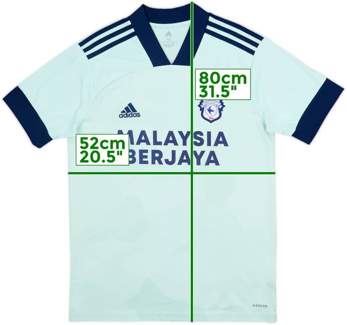 2020-21 Cardiff Away Shirt - 10/10 - (M)