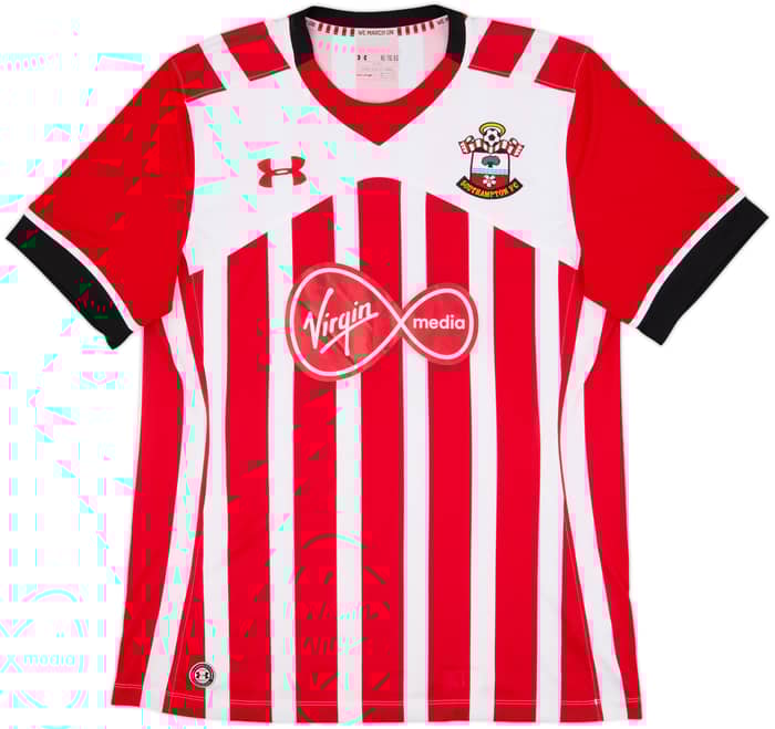 2016-17 Southampton Home Shirt Virgil #17 - 8/10 - (XL)