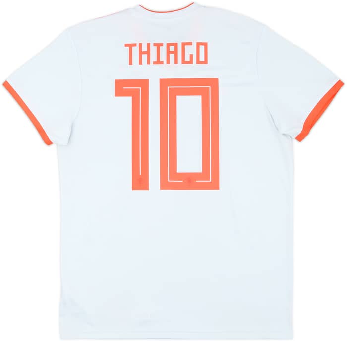 2018-19 Spain Away Shirt Thiago #10 - 7/10 - (L)