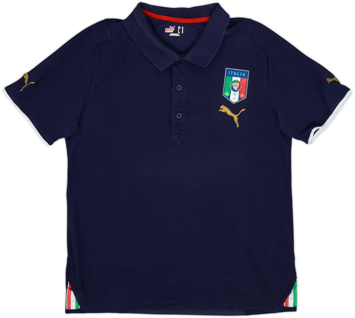 2008-09 Italy Puma Polo Shirt - 7/10 - (M)