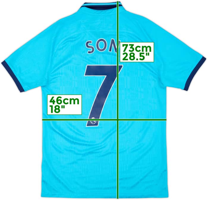 2019-20 Tottenham Third Shirt Son #7 - 10/10 - (S)
