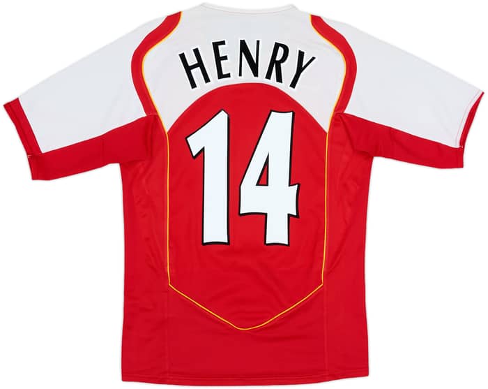 2004-05 Arsenal Home Shirt Henry #14 - 8/10 - (S)