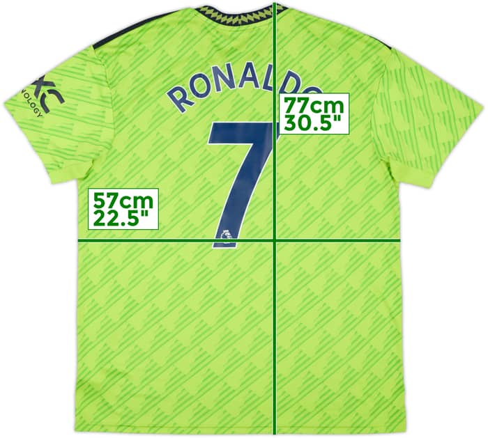 2022-23 Manchester United Third Shirt Ronaldo #7 - 10/10 - (XL)