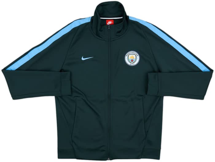 2017-18 Manchester City Nike Track Jacket - 9/10 - (M)