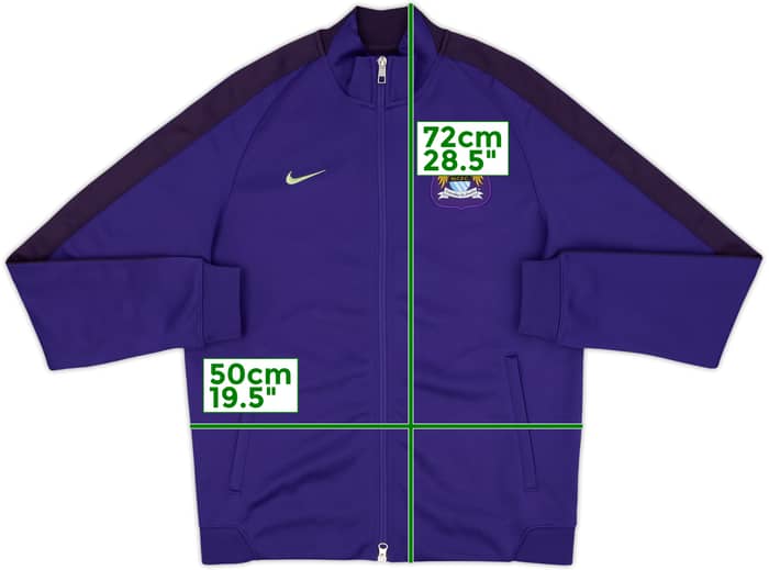 2014-15 Manchester City Nike Track Jacket - 9/10 - (M)