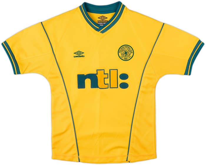 2002-03 Celtic Away Shirt - 9/10 - (S.Boys)