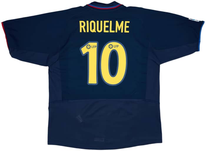 2002-03 Barcelona Away Shirt Riquelme #10 - 8/10 - (XXL)