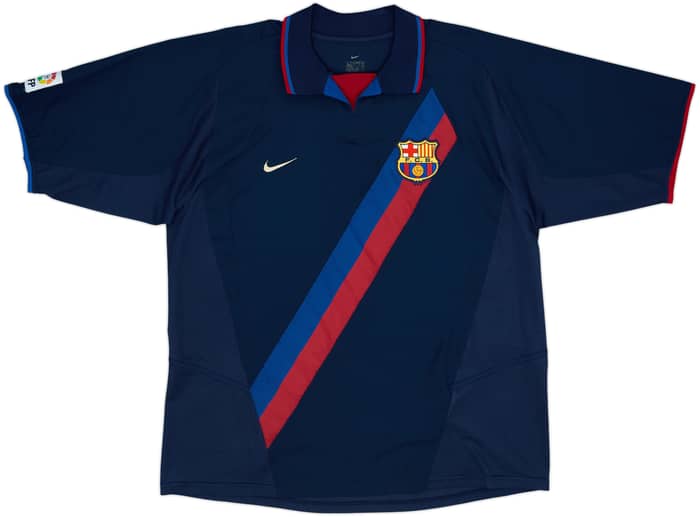 2002-03 Barcelona Away Shirt Riquelme #10 - 8/10 - (XXL)