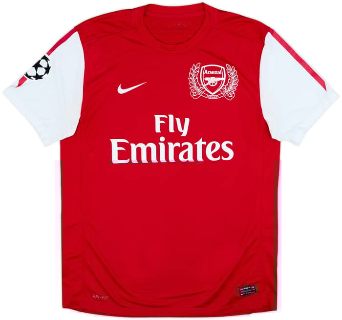 2011-12 Arsenal Home Shirt Arteta #8 - 8/10 - (L)