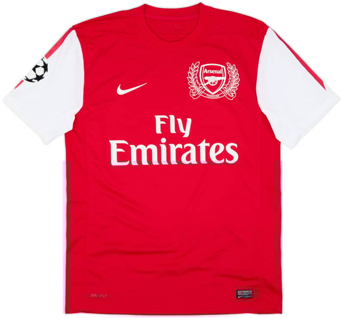 2011-12 Arsenal Home Shirt Arteta #8 - 8/10 - (M)