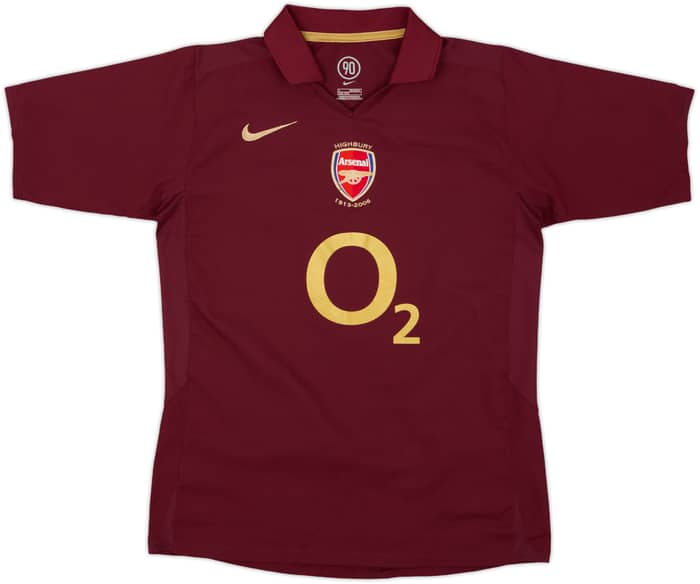 2005-06 Arsenal Home Shirt - 8/10 - (L.Boys)