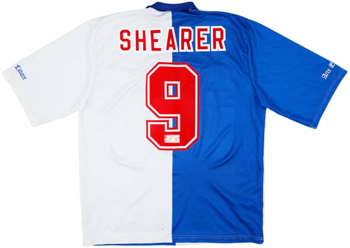 1994-95 Blackburn Rovers Home Shirt Shearer #9 - 7/10 - (XL)