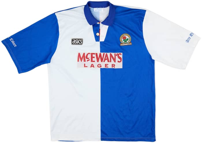1994-95 Blackburn Rovers Home Shirt Shearer #9 - 7/10 - (XL)