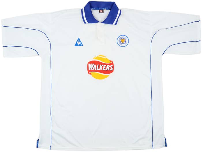 2000-01 Leicester Away Shirt Savage #8 - 8/10 - (4XL)