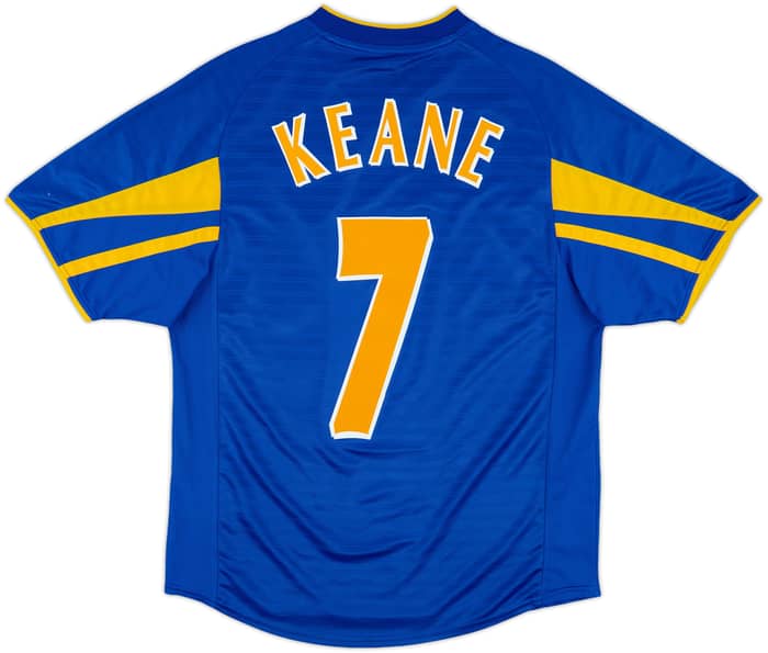 2001-03 Leeds United Away Shirt Keane #7 - 8/10 - (S)